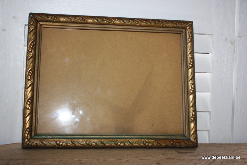 20.7 x 26.9 Antieke kader lijst